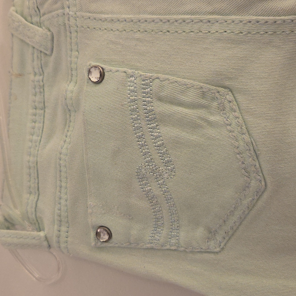 Almost Famous Mint Green Jeans - Picture 12 of 16